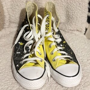 Custom Painted Chuck Taylor high top sneakers